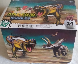 Bańki mydlane - Dinozaur w jajku
