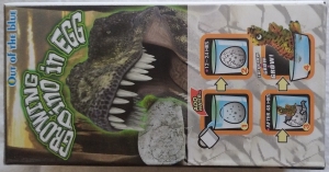 Dinozaur wykluwający się z jajka